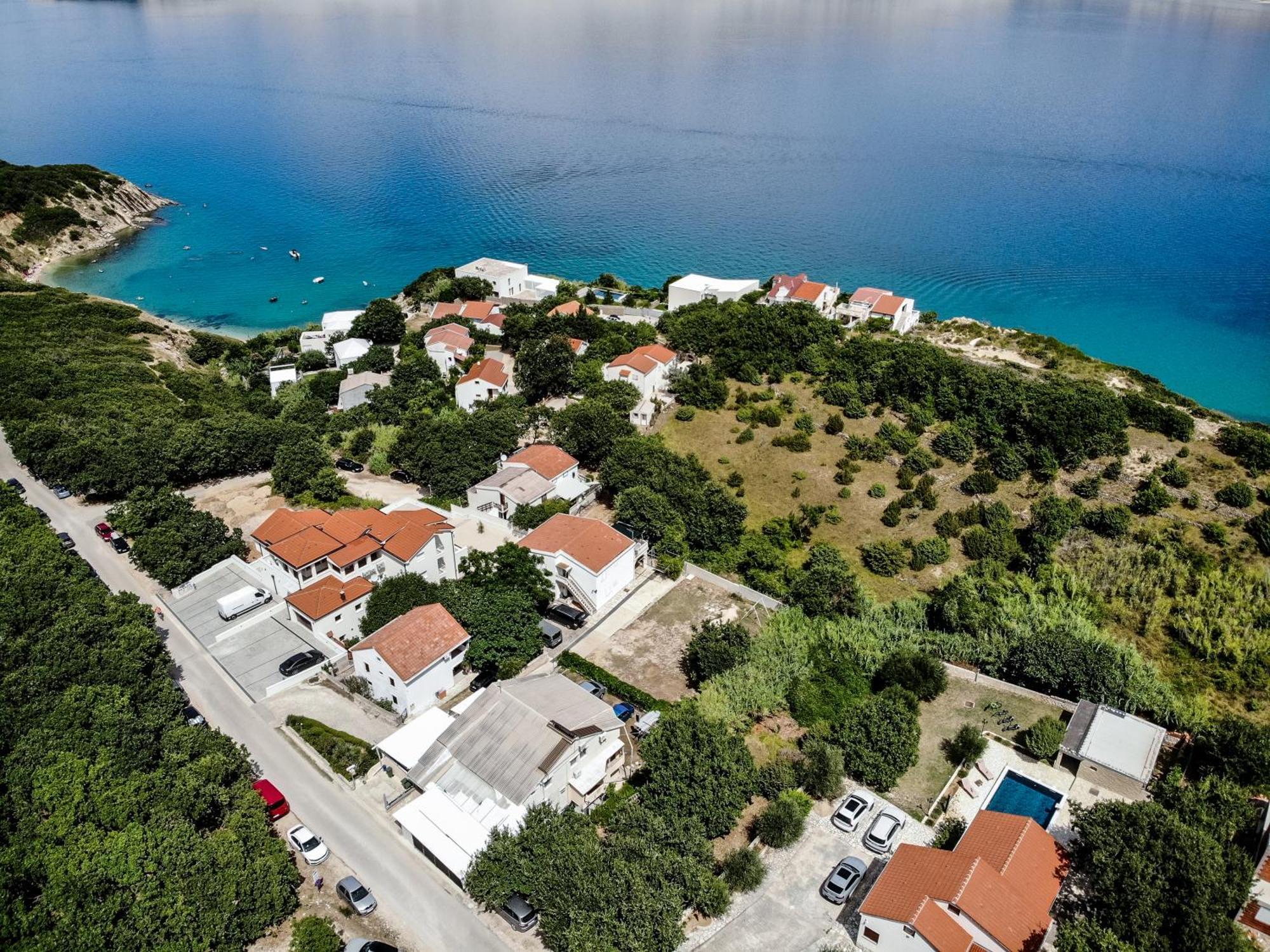 Villa Pag Dubrava Relax With Pool Bosana Exteriör bild