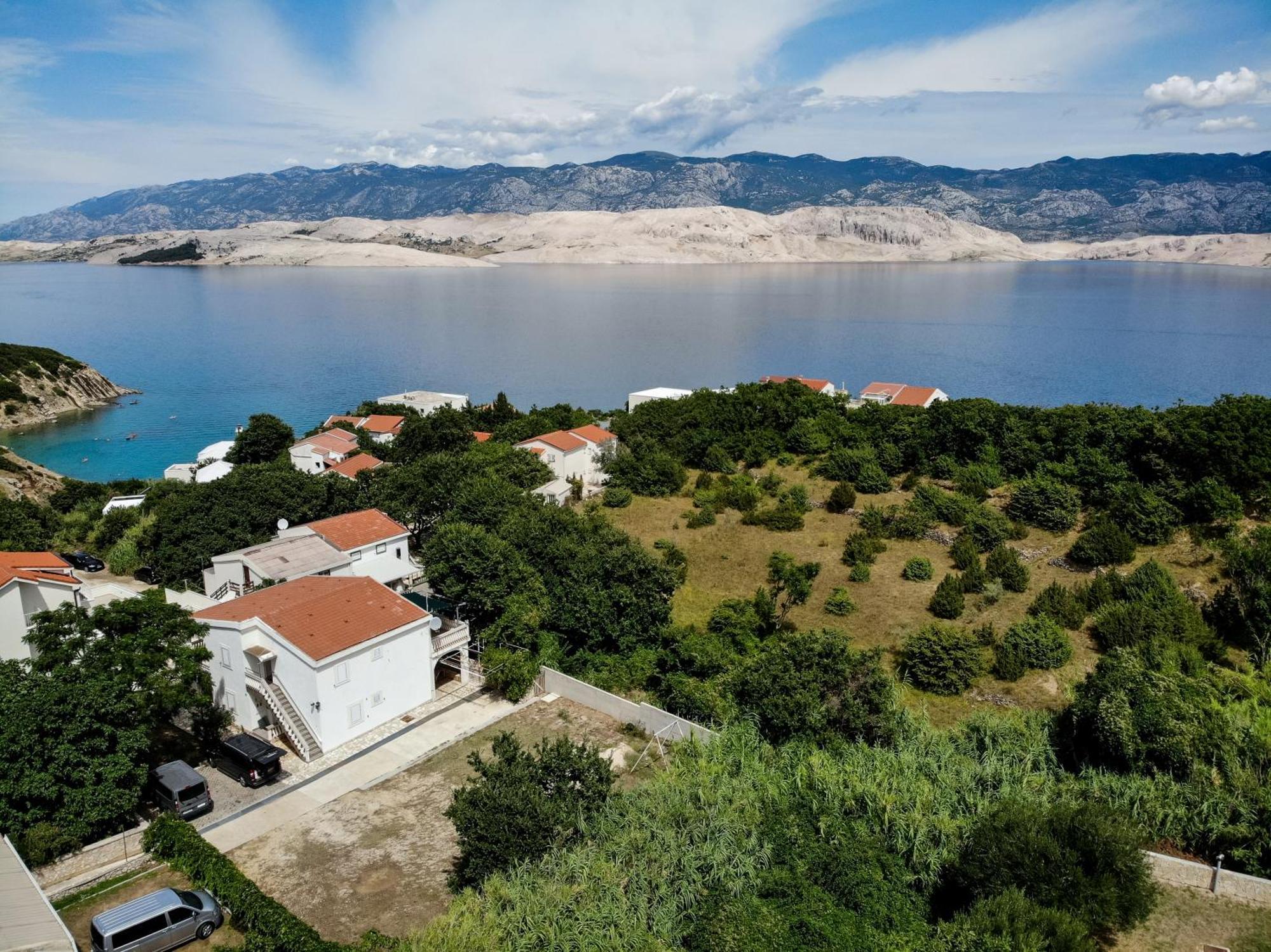 Villa Pag Dubrava Relax With Pool Bosana Exteriör bild